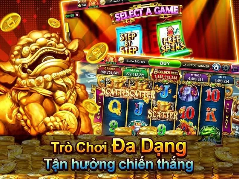 Kho game sảnh chơi đồ sộ Kho game sảnh chơi đồ sộ